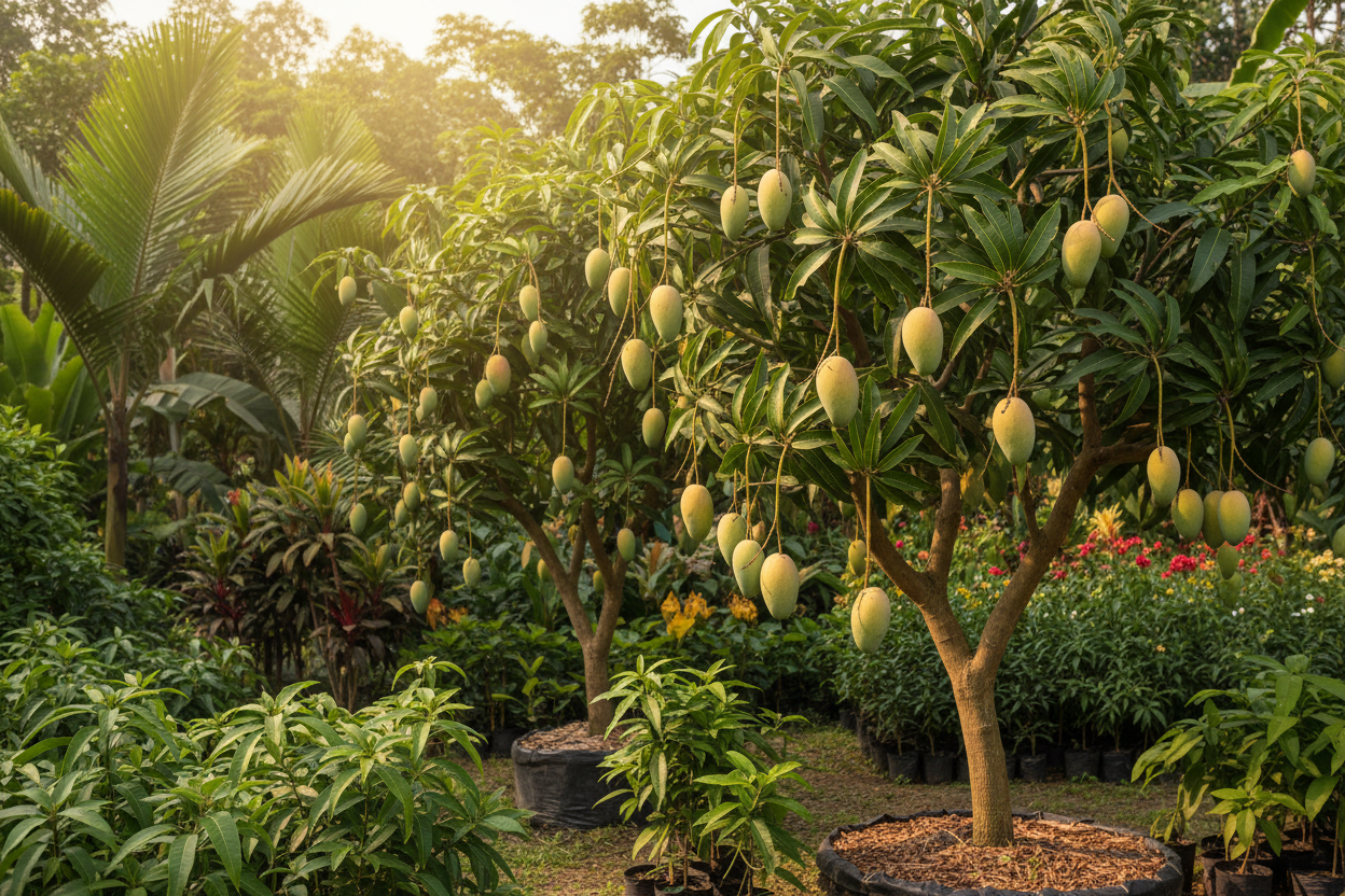 Mangoes We Are Growing